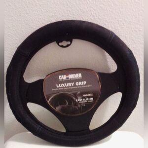 Brand New Car & Driver Luxury Grip Steering Wheel Cover - Ergonomic Design”